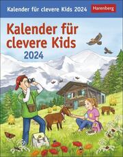 Kalender für clevere Kids - Tagesabreißkalender 2024 - Cover