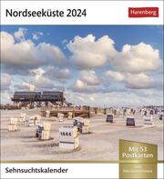 Nordseeküste Sehnsuchtskalender 2024 - Cover