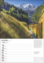 Eisenbahnen Wochenplaner 2024 - Abbildung 9