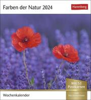 Farben der Natur Postkartenkalender 2024 - Cover