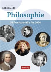 DIE ZEIT Philosophie Wochen-Kulturkalender 2024 - Cover
