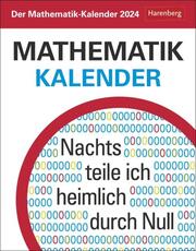 Der Mathematik-Kalender Tagesabreißkalender 2024 - Cover