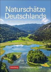 Naturschätze Deutschlands Wochenplaner 2024