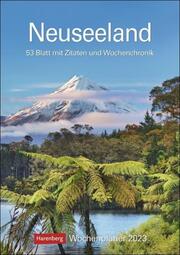 Neuseeland - Wochenplaner 2023 - Cover