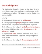 Duden Auf gut Deutsch - Wie viele Os hat der Zooologe? Tagesabreißkalender 2025 - Illustrationen 12