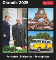 Chronik Tagesabreißkalender 2025 - Kulturkalender - Personen, Ereignisse, Schauplätze - Cover