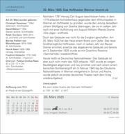 Literatur Tagesabreißkalender 2025 - Kulturkalender - Autoren, Werke, Hörbücher - Abbildung 8