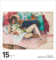 Kunst Tagesabreißkalender 2025 - Kulturkalender - Künstler, Werke, Museen - Illustrationen 3