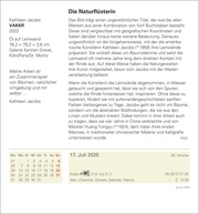 Kunst Tagesabreißkalender 2025 - Kulturkalender - Künstler, Werke, Museen - Abbildung 8