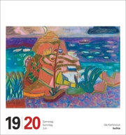 Kunst Tagesabreißkalender 2025 - Kulturkalender - Künstler, Werke, Museen - Illustrationen 11