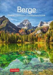 Berge Wochenplaner 2025 - Cover