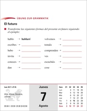 Spanisch Sprachkalender 2025 - Spanisch lernen leicht gemacht - Tagesabreißkalender - Abbildung 7