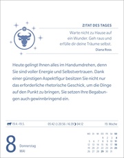 Stier Sternzeichenkalender 2025 - Abbildung 4