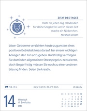 Löwe Sternzeichenkalender 2025 - Abbildung 9