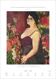 Kunst Wochen-Kulturkalender - 53 Meisterwerke der Malerei 2025 - Illustrationen 9