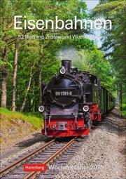 Eisenbahnen Wochenplaner 2025 - Cover