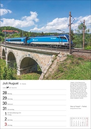 Eisenbahnen Wochenplaner 2025 - Abbildung 12