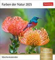 Farben der Natur Postkartenkalender 2025 - Cover