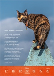 Literaturkalender Katzen Wochen-Kulturkalender 2025 - Abbildung 12