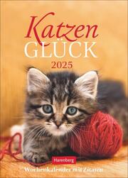 Katzenglück Wochenkalender 2025 -