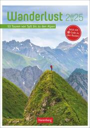 Wanderlust Wochen-Kulturkalender - 53 Touren von Sylt bis zu den Alpen 2025 - Cover