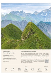 Wanderlust Wochen-Kulturkalender - 53 Touren von Sylt bis zu den Alpen 2025 - Abbildung 1