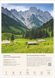 Wanderlust Wochen-Kulturkalender - 53 Touren von Sylt bis zu den Alpen 2025 - Illustrationen 4