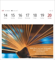 Die Welt der Bücher Postkartenkalender 2025 - Wochenkalender mit 53 Literaturpostkarten - Abbildung 10