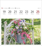 Blumenpracht Postkartenkalender 2025 - Abbildung 1