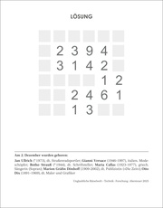 Unglaubliche Rätselwelt Tagesabreißkalender 2025 - Abbildung 4