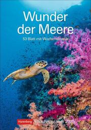 Wunder der Meere Wochenplaner 2025 - Cover