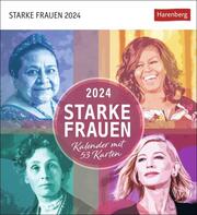 Starke Frauen Postkartenkalender 2024