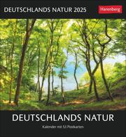 Deutschlands Natur Postkartenkalender 2025 - Cover