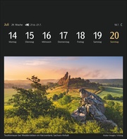 Deutschlands Natur Postkartenkalender 2025 - Illustrationen 10
