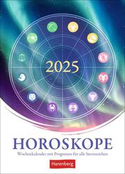 Horoskope Wochenkalender 2025 - Cover