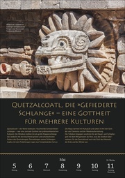 SPIEGEL GESCHICHTE Inka, Maya und Azteken Wochen-Kulturkalender 2025 - Illustrationen 1