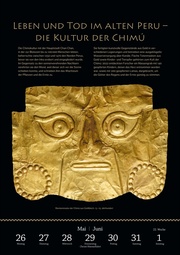 SPIEGEL GESCHICHTE Inka, Maya und Azteken Wochen-Kulturkalender 2025 - Illustrationen 4