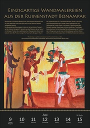 SPIEGEL GESCHICHTE Inka, Maya und Azteken Wochen-Kulturkalender 2025 - Illustrationen 6