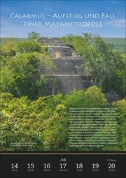 SPIEGEL GESCHICHTE Inka, Maya und Azteken Wochen-Kulturkalender 2025 - Illustrationen 11