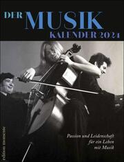 Der Musik Kalender - Wochenkalender 2024 - Cover