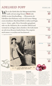 Der literarische Küchenkalender Wochenkalender 2025 - Illustrationen 4