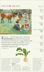 Der literarische Küchenkalender Wochenkalender 2025 - Illustrationen 9