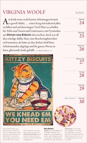 Der literarische Küchenkalender Wochenkalender 2025 - Illustrationen 10