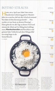 Der literarische Küchenkalender Wochenkalender 2025 - Abbildung 12