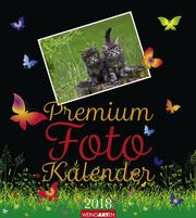 Premium Fotokalender - Wiese Schwarz 2018