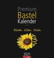 Bastelkalender schwarz Premium Kalender 2021