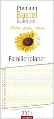 Bastelkalender Familienplaner Premium 2021