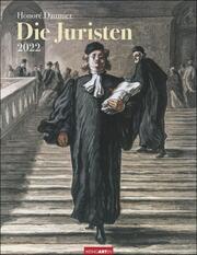 Honoré Daumier Die Juristen Kalender 2022 - Cover