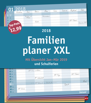 Familienplaner XXL Basic 2018 - Cover