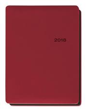 Tabletcalendar klein, Rot 2018